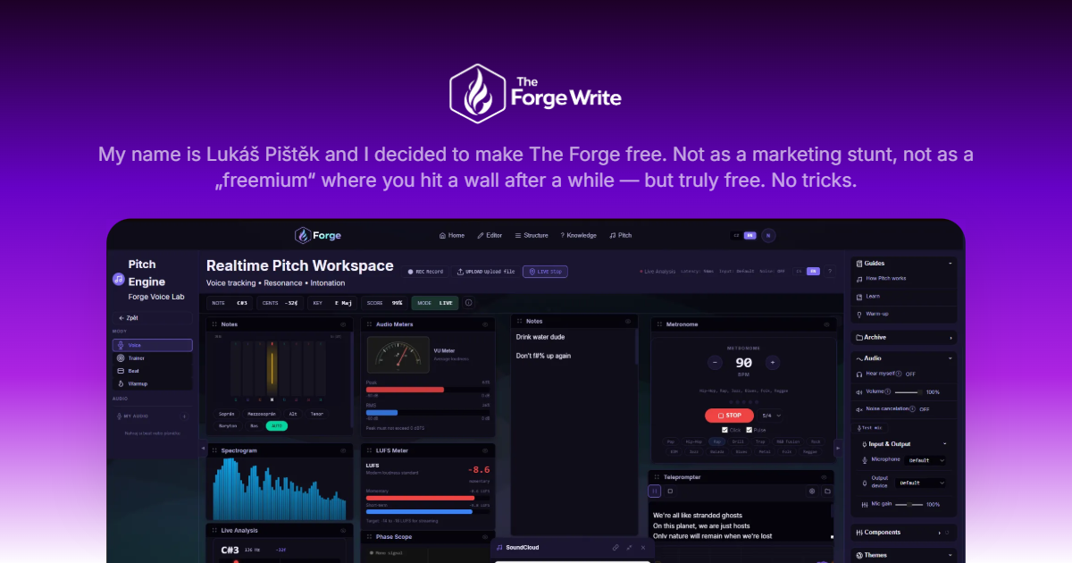 The Forge — Creative Studio for Songwriters, Rappers & Singers